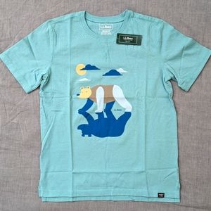L.L.Bean organic short-sleeve tee